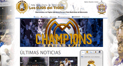 Desktop Screenshot of losojosdeltigre.com